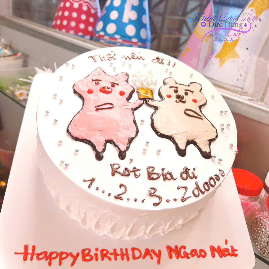Bánh Kem Vễ Hình Đẹp